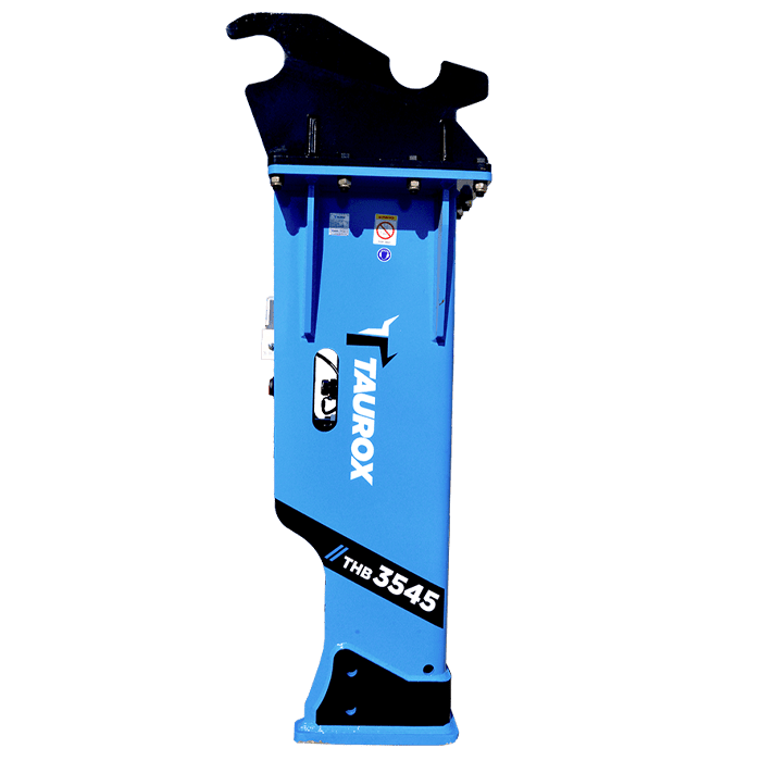 THB 3545 Hydraulic Breaker - side view