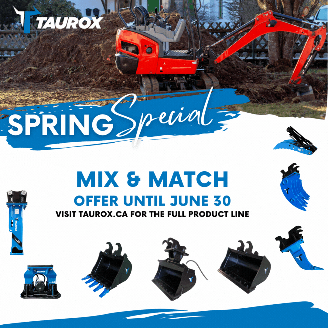 Mix & Match specials - 3 or more attachments and freight is on us.